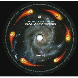 Monty Python: Galaxy Song Soundtrack (Various Artists) - cd-inlay