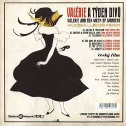 Valrie A Tden Divů Colonna sonora (Lubo Fier) - Copertina posteriore CD