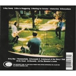 The Adventures Of Pete & Pete Ścieżka dźwiękowa (Polaris , Various Artists) - Tylna strona okladki plyty CD