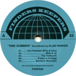 One Summer Soundtrack (Various Artists, Alan Parker) - cd-inlay