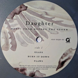 Before the Storm Soundtrack (Various Artists,  Daughter) - CD Achterzijde