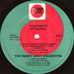 No Strings Attached Soundtrack (Various Artists, Barry Gray) - cd-cartula