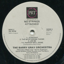 No Strings Attached Ścieżka dźwiękowa (Various Artists, Barry Gray) - wkład CD