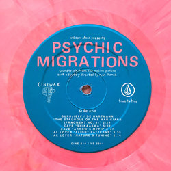 Psychic Migrations サウンドトラック (Various Artists) - CD裏表紙