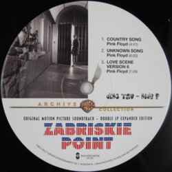 Zabriskie Point Soundtrack (Various Artists, Jerry Garcia,  Pink Floyd) - cd-inlay