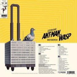 Ant-Man and the Wasp Ścieżka dźwiękowa (Christophe Beck) - Tylna strona okladki plyty CD