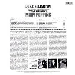 Mary Poppins サウンドトラック (Duke Ellington, Irwin Kostal) - CD裏表紙