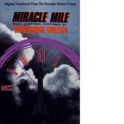 Miracle Mile Soundtrack (Paul Haslinger,  Tangerine Dream) - CD cover