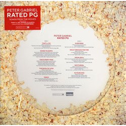 Rated PG Soundtrack (Various Artists, Peter Gabriel) - CD Back cover