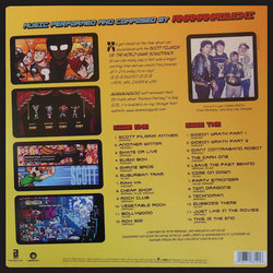 Scott Pilgrim Vs. The World: The Game Ścieżka dźwiękowa ( Anamanaguchi, Various Artists) - Tylna strona okladki plyty CD