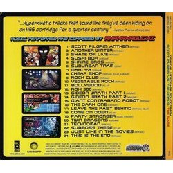 Scott Pilgrim vs. the World: The Game Ścieżka dźwiękowa ( Anamanaguchi, Various Artists) - Tylna strona okladki plyty CD