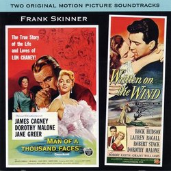 Man of a Thousand Faces / Written on the Wind Soundtrack (Frank Skinner, Victor Young) - CD cover