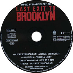 Last Exit to Brooklyn Soundtrack (Various Artists, Mark Knopfler) - cd-inlay