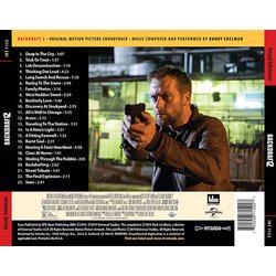 Backdraft 2 サウンドトラック (Randy Edelman) - CD裏表紙