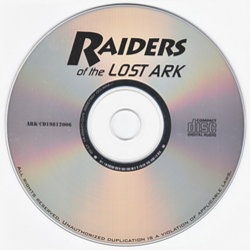 Raiders of the Lost Ark Colonna sonora (John Williams) - cd-inlay