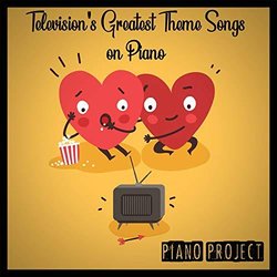 Television's Greatest Theme Songs on Piano Soundtrack (Various Artists, Piano Project) - CD cover
