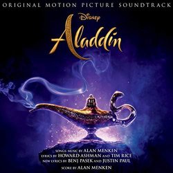 Aladdin サウンドトラック (Howard Ashman, Alan Menken, Benj Pasek, Justin Paul, Tim Rice) - CDカバー