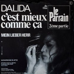  Mein Lieber Herr / C'est mieux comme a Soundtrack (Dalida , Various Artists, Nino Rota) - CD Back cover