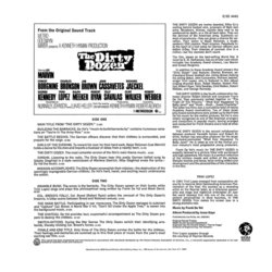 The Dirty Dozen Colonna sonora (Frank De Vol) - Copertina posteriore CD