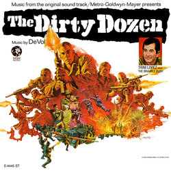 The Dirty Dozen Trilha sonora (Frank De Vol) - capa de CD