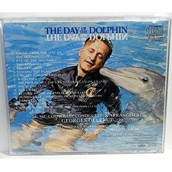 The Day of the Dolphin Trilha sonora (Georges Delerue) - CD capa traseira