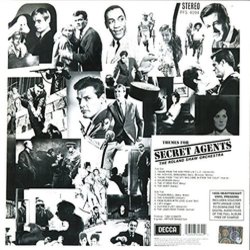 Themes For Secret Agents Ścieżka dźwiękowa (Various Artists) - Tylna strona okladki plyty CD