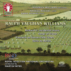 Richard II - Incidental Music Soundtrack (Ralph Vaughan Williams) - CD cover