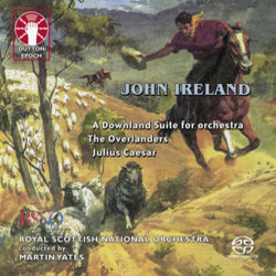 Incidental music for Julius Caesar/The Overlanders/A Downland Suite Soundtrack (John Ireland) - CD cover