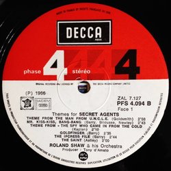 Themes For Secret Agents Soundtrack (Various Artists) - cd-inlay