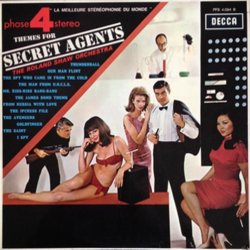 Themes For Secret Agents Soundtrack (Various Artists) - CD cover