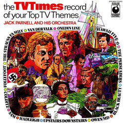 The TV Times Record Of Your Top TV Themes Soundtrack (Various Artists) - CD cover