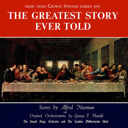 The Greatest Story Ever Told: Music from George Stevens' Screen Epic サウンドトラック (Various Artists, Alfred Newman) - CDカバー