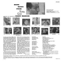 More Music From Peter Gunn Bande Originale (Henry Mancini) - CD Arrière