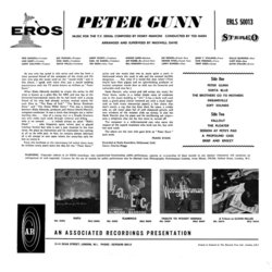 Peter Gunn Ścieżka dźwiękowa (Henry Mancini) - Tylna strona okladki plyty CD