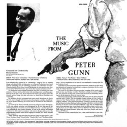 The Music From Peter Gunn Soundtrack (Henry Mancini) - CD Back cover