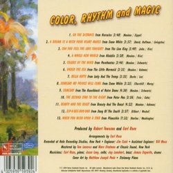 Color, Rhythm And Magic Soundtrack (Various Artists, Earl Rose) - CD Back cover