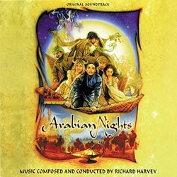 Arabian Nights Soundtrack (Various Artists, Richard Harvey) - CD cover