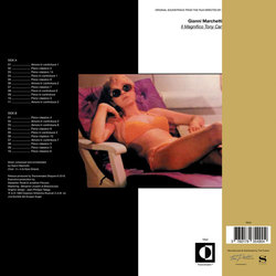 Il Magnifico Tony Carrera Ścieżka dźwiękowa (Gianni Marchetti) - Tylna strona okladki plyty CD