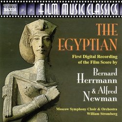 The Egyptian サウンドトラック (Bernard Herrmann, Alfred Newman) - CDカバー