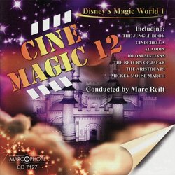 Cinemagic 12 Disney's Magic World 1 Colonna sonora (Various Artists) - Copertina del CD