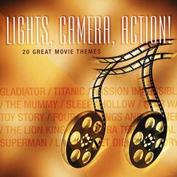 Lights, Camera, Action! - 20 Great Movie Themes サウンドトラック (Crimson Ensemble) - CDカバー