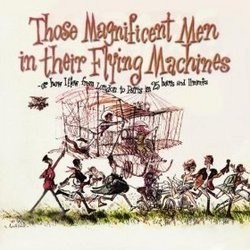 Those Magnificent Men In Their Flying Machines サウンドトラック (Ron Goodwin) - CDカバー