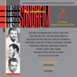By Side By Side By Side By Sondheim - S.T.A.G.E. Benefit サウンドトラック (Stephen Sondheim) - CDカバー