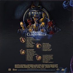 The House with a Clock in its Walls Ścieżka dźwiękowa (Various Artists, Nathan Barr) - Tylna strona okladki plyty CD