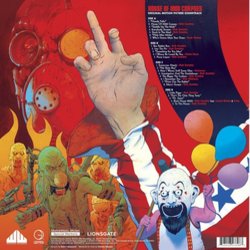 House of 1000 Corpses Trilha sonora (Various Artists, Scott Humphrey, Rob Zombie) - CD capa traseira