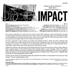 Impact Ścieżka dźwiękowa (Various Artists, Buddy Morrow) - Tylna strona okladki plyty CD