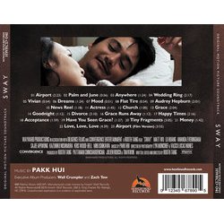 Sway Soundtrack (Pakk Hui) - CD Back cover