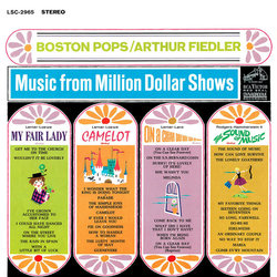 Music From Million Dollar Shows Soundtrack (Various Artists) - CD cover