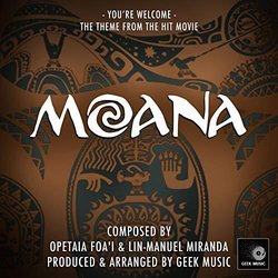 Moana: You're Welcome サウンドトラック (Opetaia Foa'l, Lin-Manuel Miranda) - CDカバー