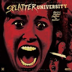 Splatter University Trilha sonora (Christopher Burke) - capa de CD